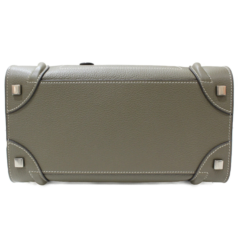 CELINE Luggage Handbag Gray - Picture 5 of 9